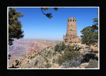 One of Mary Colter's architectural masterpieces, located at the Grand Canyon.
