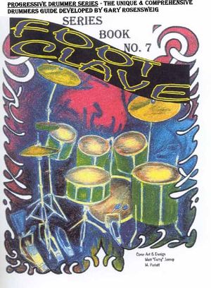 FOOT CLAVE BOOK 7... Develop insane coordination, independence, and precision by working through this book!! You will maintain standard and original clave patterns with one foot while playing a large variety of Latin, jazz, rock, funk, blues, world beat grooves with the other three limbs. You will also develop the ability to solo over the clave! The step-by-step exercises are clear and will help you properly work your way to 4-way independence. It's a challenging book but is well worth the effort as it will escalate you to enormous heights in your playing. Click on the picture to order a copy. 76 pages.