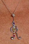 SRG Chakra Pendant with 17.5" SS Chain
