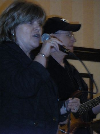 Edie at Dallas Steel Guitar Show 2010 with Dean Parks...

