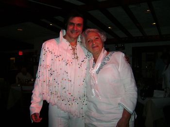 Patrick and his sister-in-law Christine at Casaletto's Friday June 29th 2012
