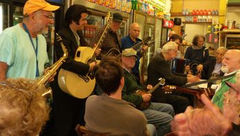 GREAT JAM SESSION WITH ACTOR DOMINIC CHIANESE AND FRIENDS
