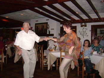 Gene and Nancy tearing the dance floor at Casaletto's on Friday June 29th 2012 Go Gene Go!
