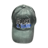 JMB Black & Blue Baseball Hat (Adjustable in Gray) 