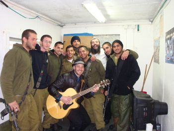 Entertaining Israels bravest soliders
