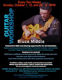 Bruce Middle Guitar Workshop