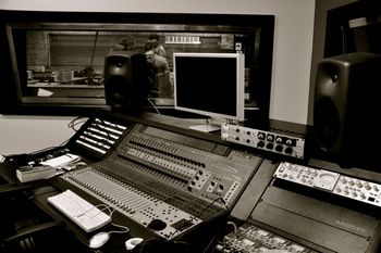 The studio
