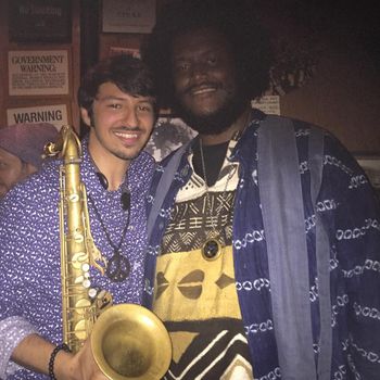 With Kamasi Washington at Smalls Jazz Club, NYC (2015)
