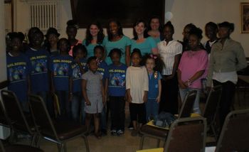 RYB performs for the Girl Scouts. What a wonderful group of girls! May 19, 2012; Brooklyn, NY.
