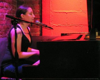 Rockwood Music Hall - Manhattan, New York: Amy is invited to perform by SESAC, her performing rights organization.
