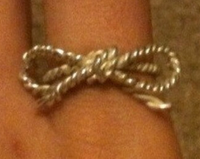 "Forget-me-Knot" ring