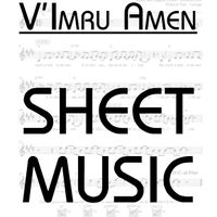 V'Imru Amen Score