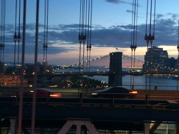NYC from the Brooklyn Bridge
