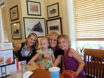 Stacie and her little London, & Ms. Allie Vallieres

