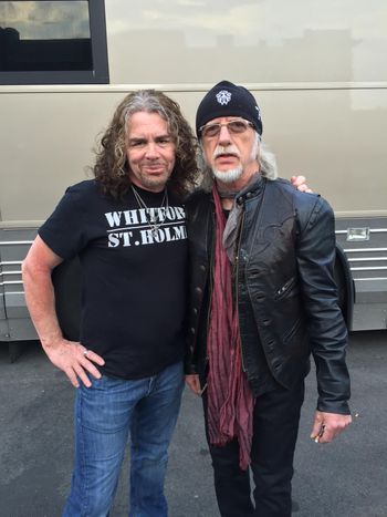 Jay with Brad Whitford
