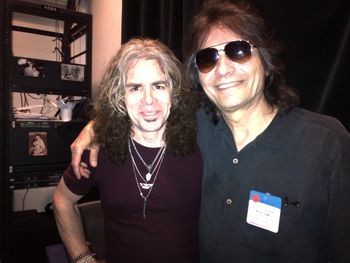 Jay conroy with Dennis Dunaway (Alice Cooper bassist)
