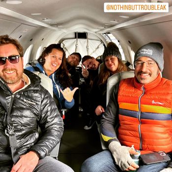 Flight to McGrath with "Nothing But Trouble" AK
