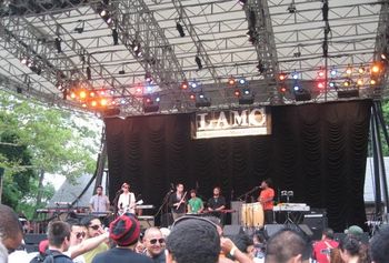 Performing with Ocote Soul Soundsystem, Central Park Summerstage NYC
