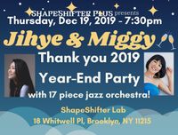 Jihye and Miggy - Thank you 2019, Year-End Party with 17 piece jazz orchestra