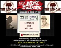 Murder Mystery Dinner: Sherlock and Watson 221B Bristol