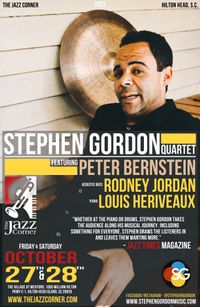 THE STEPHEN GORDON QUARTET featuring PETER BERNSTEIN @ THE JAZZ CORNER