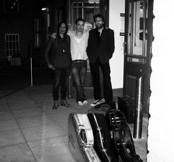 With Jon Gomm and Amrit Sond after a gig in Bradford 2011
