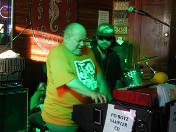 Jamming with Gerry Youngman in NOLA
