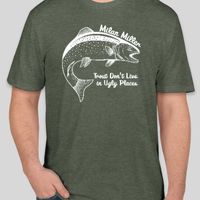 Trout T-Shirt (Heathered Olive)