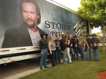 Pete Hunt, Southern Branded & Crew  Opening up for Travis Tritt Nov.2013

