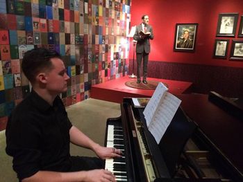 In my Victorian/Romantic/Impressionist phase at the Guillermo Del Torro Show - At Home With Monsters. Art Gallery Of Ontario, late 2017/early 2018.