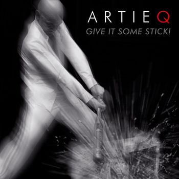 "Give It Some Stick!" front cover art by Laurence Whiteley http://bit.ly/1fw5HAo