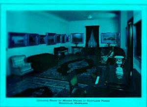 Kentlands Drawing Room circa 1950