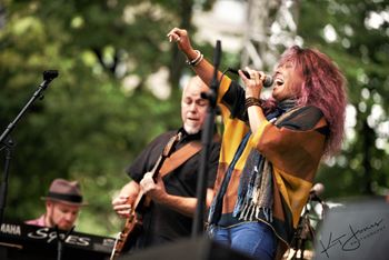 Fun show @ DuPont Clifford Brown Jazz Festival in Wilmington, DE on Fri!! Photos courtesy of KT Jones