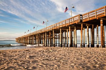 Since 1872 the Ventura pier has served agriculture, fishing, oil trade and now tourism as a landmark.