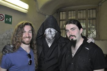 with Davide Ronfetto & Andrea Rampa (spoken voices on "Season 1", actors in the "Darwin's Tears" short film, live members 2013)