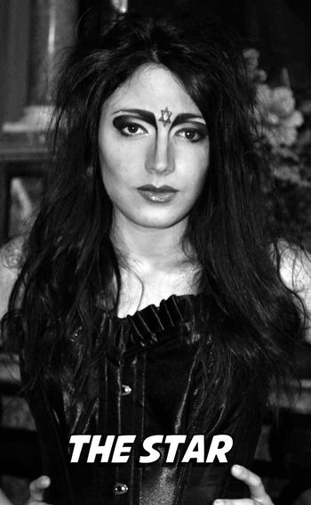 The Star (Dark Judaism) as seen in the short film "Darwin's Tears". She is the personification of corrupted, fanatical Islam, a creation of ZZ-999.