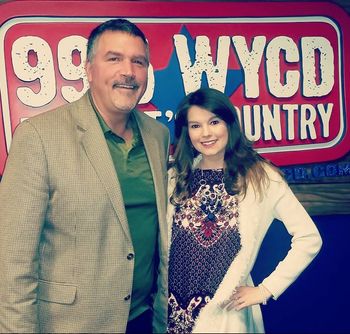 Tim Roberts from WYCD! Thank you for having me on "Country Showdown" and playing, "SomethingNew!" You're awesome! Detroit, MI