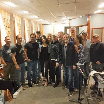 Moo, From Left to right: Perley Curtis, Brent Mason, Jimmy Carter, Kari Holmes, Andrea Write, Joey Kolenko, Steve Chandler, David Frizzell, Steve Turner, Jo Frizzell, Gary Prim, Eugene Mole