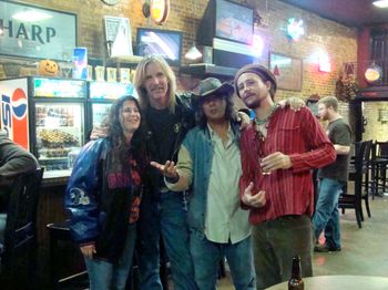 Nov. 11, 2008 - April, Michael Allman, Rastus & Pedro Arevalo of Dickey Betts & the Great Southern Band