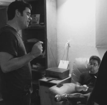 Chris with Brent Mason