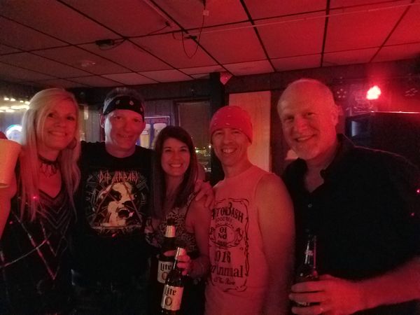 Kurt & Malana, partying with us at JR's