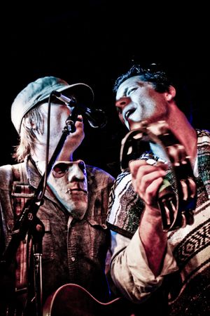 Here's Blake sharing the mic with one of our favorites, James Justin Burke at Yarn in the Barn 2013. Click the pic to check out JJ&Co's website...