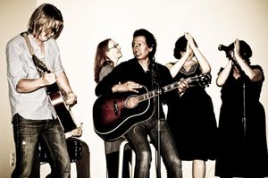Here's Blake playing a house concert with Alejandro Escovedo, one of the best songwriters alive. Blake opened this show and then was asked by Al to sit in and play lead during his set. Search youtube and you can find some videos of the show. Click the pic to check out Al's website...