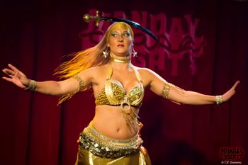 Monday Night Tease! @ 3Clubs Show Hollywood, CA. April 10, 2017 #Hollywood #LAEntertainment RasaVitalia.com