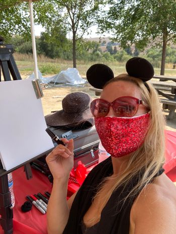 Rasa Vitalia Draws Event Caricatures for a first birthday in Milpitas, California 8/14/2021. * Booking: http://www.RasaVitalia.com/caricatures Thx Jodi Carr! #safeevents #caricatures