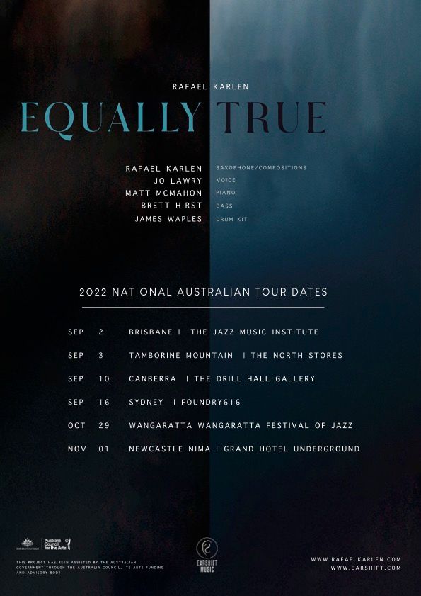 Australian National Tour Dates 2022!