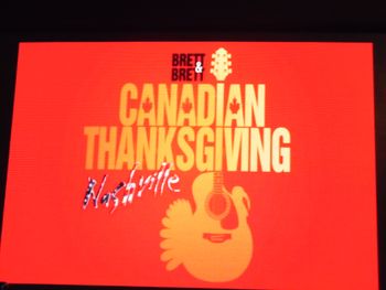 Brett Wilson & Brett Kissel host a Canadian Thanksgiving celebration at The Bridgestone Arena Nashville, TN Oct. 11, 2017