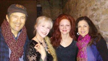 Max and Nettie with two of the most beautiful, gracious, talented and humble women Amanda Williams and Paulette Carlson former lead singer of the amazing country band Highway 101