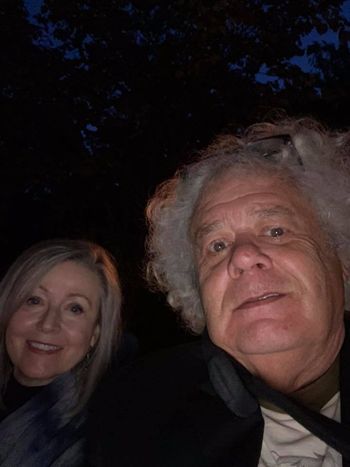 The president of The Nashvile PieHoles Fan Club and photographer David E. Stewart and his beautiful bride Peg!