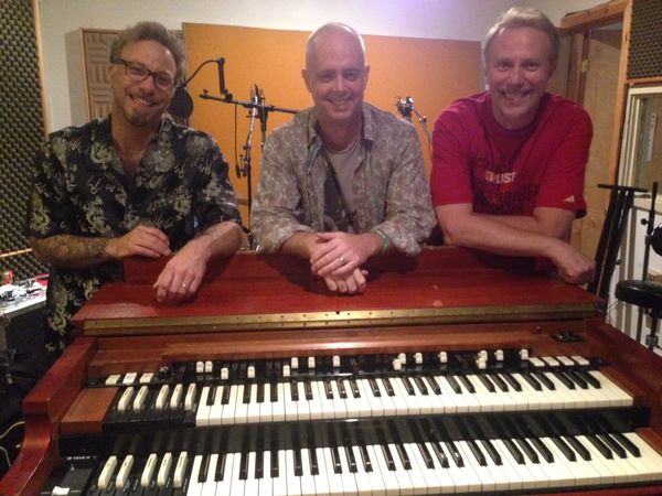 Recording Soulphonic at The Loft Recording studios in Bronxville, NY. August 12-14, 2015.
From left to right: Will Van Sise, guitar; Paul Connors, organ; Jon Doty, drums. Engineered by Al Hemberger.